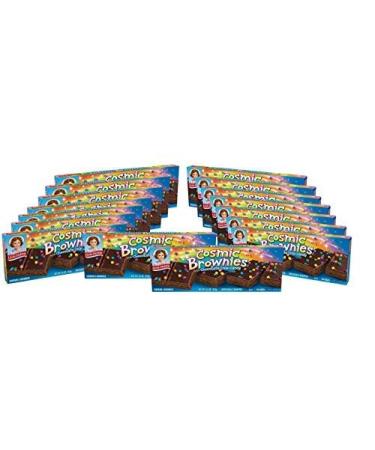 Little Debbie, Cosmic Brownies Boxes 96 Individually Wrapped Brownies, Rich Chocolate with Candy Coating, 1 Count (Pack of 16)