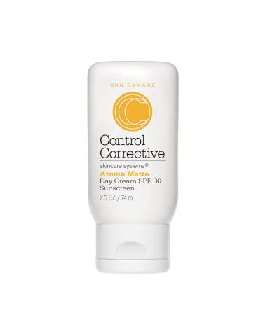 CONTROL CORRECTIVE Aroma Matte Day Cream Spf 30 2.5 Oz - Non-Comedogenic Fast-Absorbing Aromatic Spf Contains Vitamin C Won t Clog Pores Full Spectrum Sun Protection Micro-Fine Zinc Green Tea