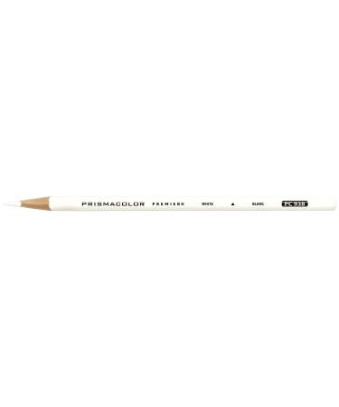 Prismacolor 3365 Premier Soft Core Colored Pencil, White (Pack of 12)