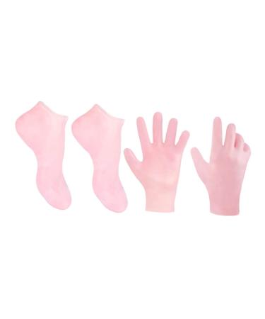 PLAFOPE 1 Set Hydrating Sock Gloves Cracked Foot Socks Exfoliating Gloves Sock Moisturizing Hand Gloves Foot Care Socks Exfoliating Socks Moisturizing Foot Cover Moisturizer Socks