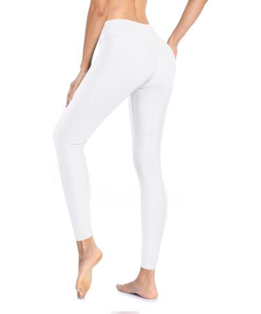 Holipick Women's High Waisted Swim Pants UPF 50+ - White, Small - Buy Online on SooperMarket.com
