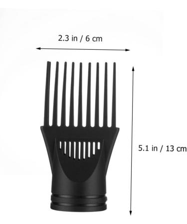 Didiseaon 5pcs Hair Dryer Comb Hair Styling Nozzle Wide-tooth Comb Attachment Blower Dryer Comb Attachment Hairdressing Tool Hair Diffuser Blower Comb Dry Clothes Wide Tooth Comb Plastic - Buy Online on SooperMarket.com