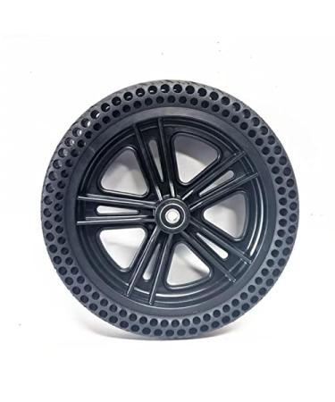 Wheelchair Front Wheel 12 1/2X2 1/4 (62-203) Wheelchair Front Wheel Replacement Wheel Electric Wheelchair Accessories Rubber Solid Drive Wheel 12" Honeycomb Fronter/(1 Count)