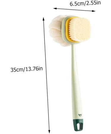 Beavorty Bath Brush Cleaning Scrubber - Shower Scrubber with Handle for Body Exfoliation and Scrubbing - Buy Online on SooperMarket.com