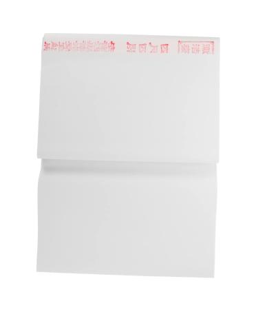 STOBOK 100 Sheets Half Cooked Rice Paper Chinese Rice Paper Professional Writing Paper Thicken Office Japan