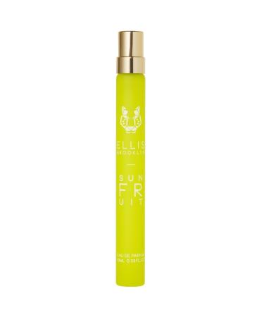 Ellis Brooklyn SUN FRUIT Eau De Parfum - Fruity Floral Perfume For Women with Fig Jasmine Amber Vanilla & Coconut Vegan Perfume Made In The USA SUN FRUIT 0.33 Fl Oz (Pack of 1)