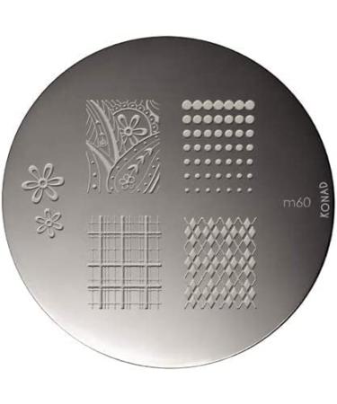 Konad stencil stamping stamping stencil M60