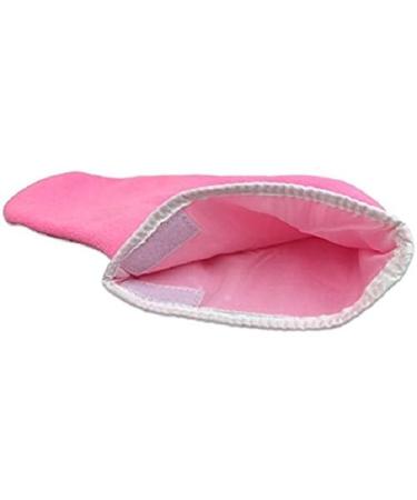 Professional Paraffin Wax Therapy Terry Cloth Booties for Feet Spa Pedicure Pink - Buy Online on SooperMarket.com