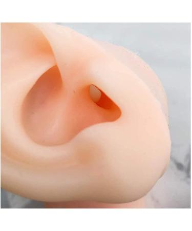 Silicone Silicone Ear Template 1 Pair of Artificial Silicone Ear Ear Template Long Channel Ear Channel Learning Accessories for Practice - Buy Online on SooperMarket.com