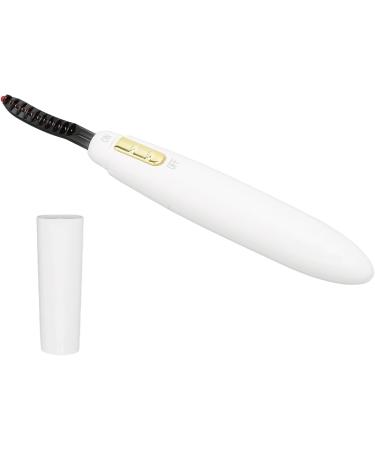 Verdant Touch Electric Eye Lashes Curler Heated Eyelash Curler Battery-Powered Electric Eye Lashes Curler Quick Heating Long Lasting Rechargeable White - Buy Online on SooperMarket.com