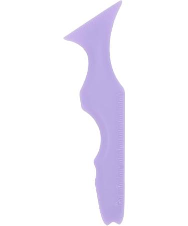5 In 1 Eyeliner Stencil Reusable Silicone Beauty Ruler Multi Purpose Silicone Eyebrow Pencil Stencil Winged Tip Aid Eyeliner Shield Applicator Guard for Makeup Cosmetic Purple - Buy Online on SooperMarket.com