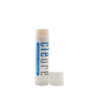 Cleure Organic Lip Balm - Paraben-Free, Fragrance-Free, Flavor-Free, Petrolatum-Free - 1 Pack, .15 oz - Buy Online on SooperMarket.com