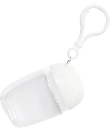 Dispenser Bottle with Keychain 30ml Empty Travel Dispenser Bottle | High Transparency Empty Refillable Containers for Shampoo Hand Wash Cleansing Lotion Toner Body Wash - Buy Online on SooperMarket.com