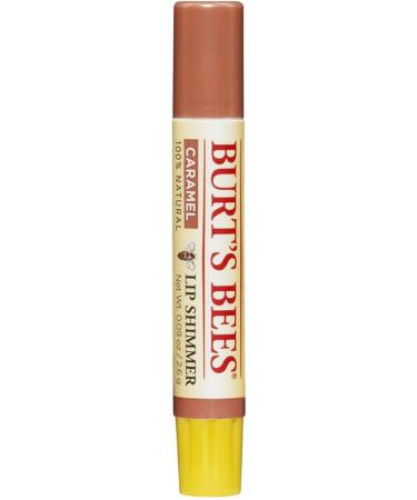 Burt's Bees Lip Shimmer Caramel 0.09oz - Natural Moisturizing Lip Balm - Pack of 1 - Buy Online on SooperMarket.com