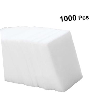 Mipcase 1000pcs Makeup Remover Pads - Thin Cotton Pads for Nail Polish & Cosmetics | Shop Internationally - Buy Online on SooperMarket.com