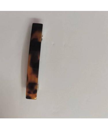CARAVAN Hand Made Barrette Tokyo Color 2.9" Of Celluloid Acetate Material
