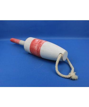 Hampton Nautical Vintage Dark Red Cape Rock Lobster Trap Buoy 15 - Buy Online on SooperMarket.com