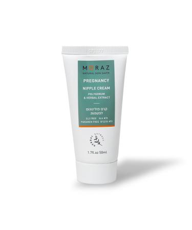 Moraz Pregnancy Nipple Cream | Safe Breastfeeding Essential | Soothes Irritated Nipples | 1.7 oz - Buy Online on SooperMarket.com