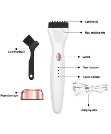 FYOBOT 5D Push Heated Eyelash Curler 3 Modes Electric Eyelashes Eyelash Grafting Long Lasting Makeup Tool Hot Viewer Black - Buy Online on SooperMarket.com