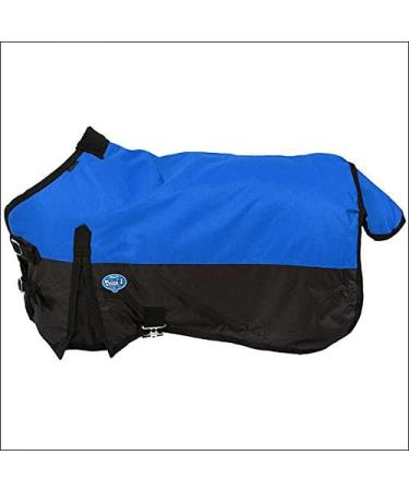 Tough 1 600D Waterproof Poly Miniature Turnout Blanket - Royal Blue - 50 - Buy Online on SooperMarket.com