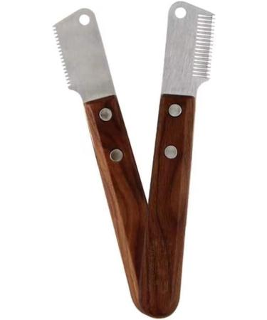 Wenfousemo 1Pcs Dog Stripping Knife Professional Dog Stripping Tool Pet Deshedding Tool Pet Grooming Tool Pet Stripping Tool for Pet - Buy Online on SooperMarket.com