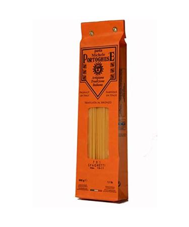Michele Portoghese Spaghetti Pasta from Italy durum wheat semolina slow drying 500 g