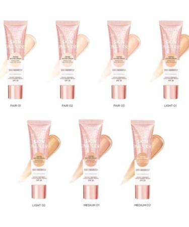 L'Oreal Paris Skin Paradise Tinted Moisturiser Up to 24h hydration SPF20 02 Fair 0.039 kg 02 Fair 0.039 kg (Pack of 1) - Buy Online on SooperMarket.com