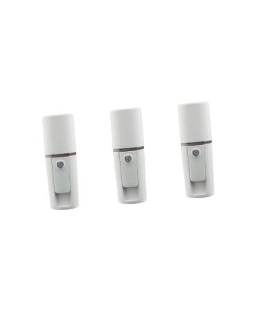 Healeved 3pcs Handheld Facial Sprayer Face Sprayer Tool Facial Water Sprayer Face Humidifier White