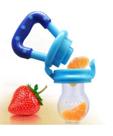 Baby Fruit Feeder Pacifier 3 Pack - Fresh Food Feeder for Toddlers & Kids - Silicone Teething Toy - Buy Online on SooperMarket.com