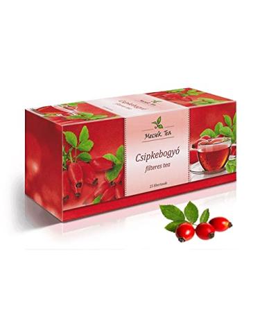 Mecsek Rosehip Natural Premium Herbal Tea Rosae Pseudo Fructus - 25 Teabags