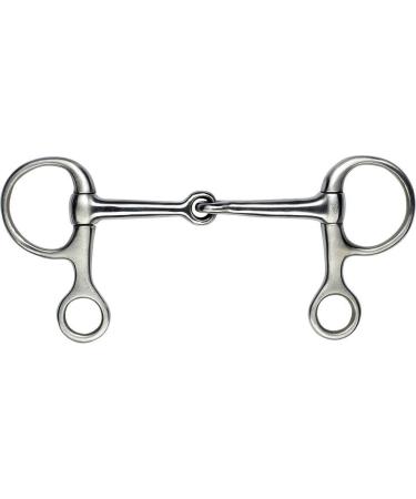 Feeling stainless steel snaffle bit satin finish unisex 600711 125 mm multicoloured