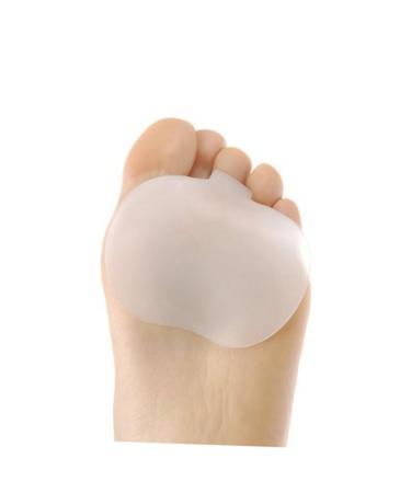 HEALLILY Pair Shoe Pads for High Heels Gel Bunion Toe Spreader Foot Separator for Bunion Gel Bunion Split Insole Splitter Forefoot Pad White Foot Straighter