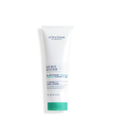 L'OCCITANE Source R otier Purifying Cleansing Gel 125 ml | Hydrating & Soothing | Vegan & 98% Readily Biodegradable | Luxury & Clean Beauty Skin Cleanser for All Skin Types