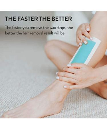 Creip Wax Strips: Hair Removal Kit for Arm, Leg, Brazilian, Underarm & Bikini - 32 Wax Strips - Buy Online on SooperMarket.com