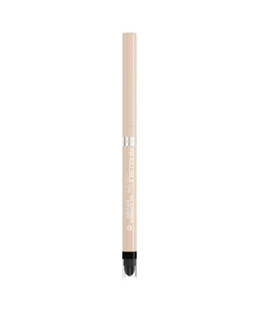 L'Or al Paris waterproof eyeliner with gel formula for an expressive eyeliner holds all day infaillible gel automatic grip meta light eyeliner opalescent (white) 11 opalescence 0.32 g (1 Pack)