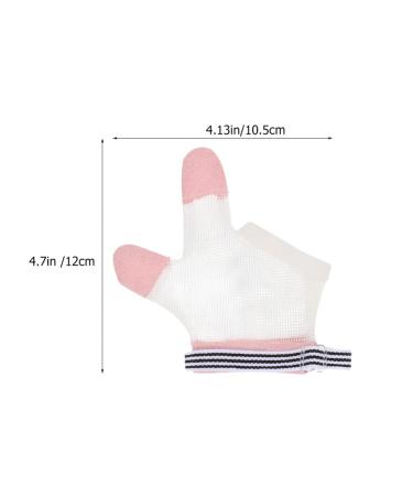 FOMIYES Baby Mittens Finger Gloves - Stop Thumb Sucking, Breathable Mesh, Anti-Scratch, Nail Kit - 1 Pair - Buy Online on SooperMarket.com