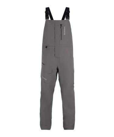 Simms Mens Challenger Waterproof Fishing Bib Overalls - Steel - Medium