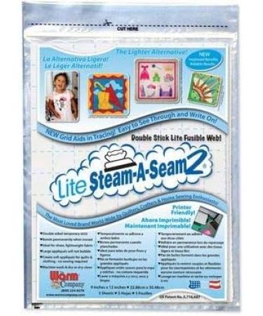 5 Pkgs Lite Steam-a-Seam 2 Double Stick Fusible Web - The Warm Company - Buy Online on SooperMarket.com