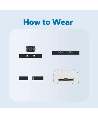 GEOID HS500 Heart Rate Monitor - ANT+/Bluetooth Chest Strap for iOS/Android Apps - Buy Online on SooperMarket.com