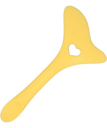 Stencils Multifunctional Eye Makeup Tool Silicone Aid Cream Applicator Mascara Shield Winged Tip for Eye Shadow Mascara Drawing (Yellow) - Buy Online on SooperMarket.com