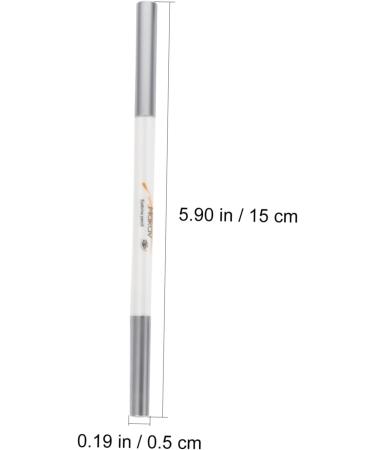 Beavorty 6 pcs Double-Headed Eyebrow Pencil gray eyebrow pencils Eyebrow Brush eyebrow powder wild - Buy Online on SooperMarket.com