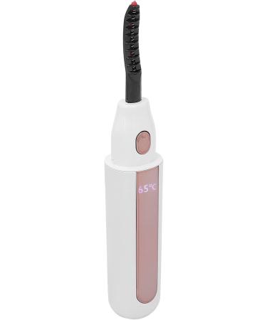 Verdant Touch Heated Eyelash Curler Heated Eyelash Curler Portable USB Rechargeable Electric Curlers for Women White - Buy Online on SooperMarket.com