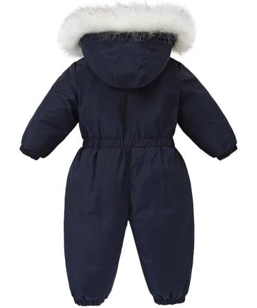 Baby Girls' Waterproof Snowsuit Ski Jacket - Blue 18-24 Months - Buy Online on SooperMarket.com