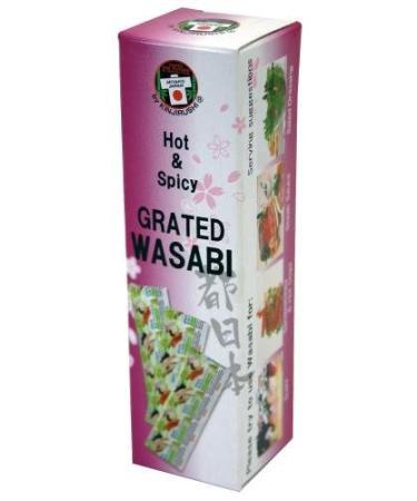 Miyako Wasabi Paste green pack of 12 (12 x 25 g tube)