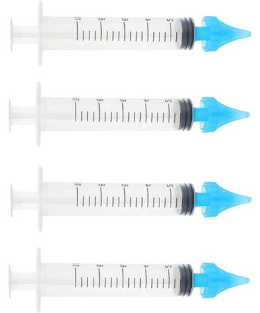 Healeved Ear Cleaner 12 pcs - Ear Wax Removal Syringe Tool Set - Assorted Colors - Ear Irrigation and Cleaning Kit - Buy Online on SooperMarket.com