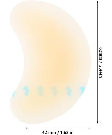Hydrocolloid Gel Blister Bandages - Corn Stickers for Foot Care | Blister Prevention Pads - 42x62mm Half Moon Shape - Buy Online on SooperMarket.com