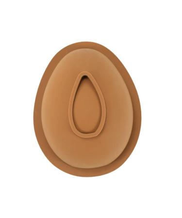 IMIKEYA Egg Silicone Mold Handmade Soap Easter Egg Resin Easter Chocolate Molds Candy Easter Party Molds Bistuit Easter Egg Cake Silicone Dessert Molds Egg Shape Mousse Cake Silica Gel 3D 12.3X9.5X4CM Coffee