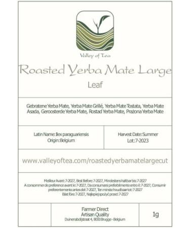 Yerba Mate Tea Yerba Mate Herb Roasted Mate Tea Organic Yerba Mate Roasted Yerba Mate Mate Tea Loose Leaf Yerbas - Buy Online on SooperMarket.com