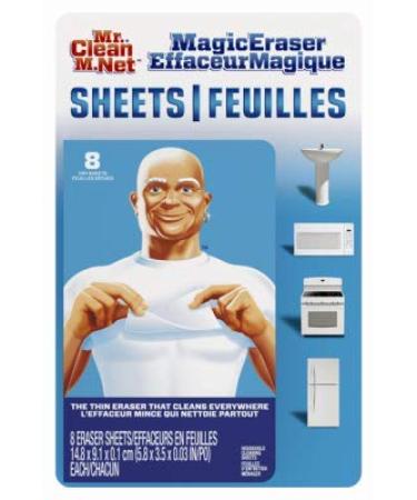 Magic Eraser Sheets, 8-Ct.