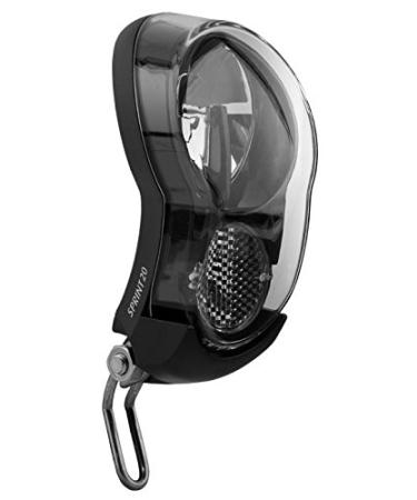 LED headlight 20 LUX AXA / BASTA Sprint for side dynamo with parking light